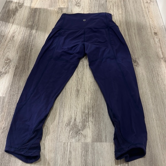 Lululemon Dark Purple Leggings - Picture 4 of 8